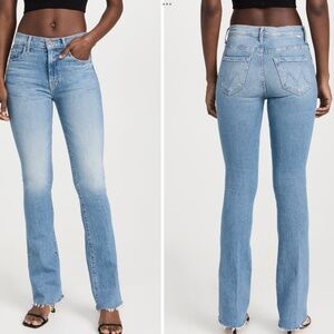 Mother Denim Insider Sneak Fray size 33